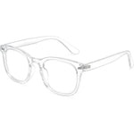 NZKNP blue light glasses front view clear frame style