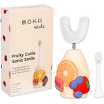 Boka Kids Sonic Electric Toothbrush front view with fruit design