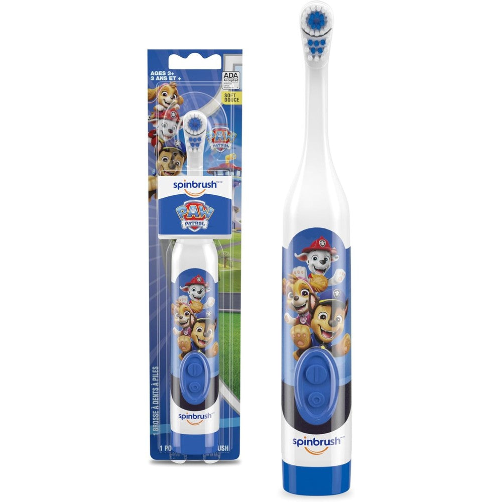 Church and Dwight Spinbrush Paw Patrol Kids Electric Toothbrush front view