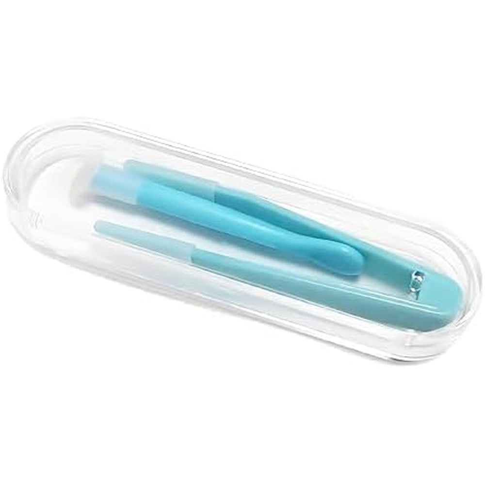 Kryoflare contact lens applicator and remover tool kit in blue