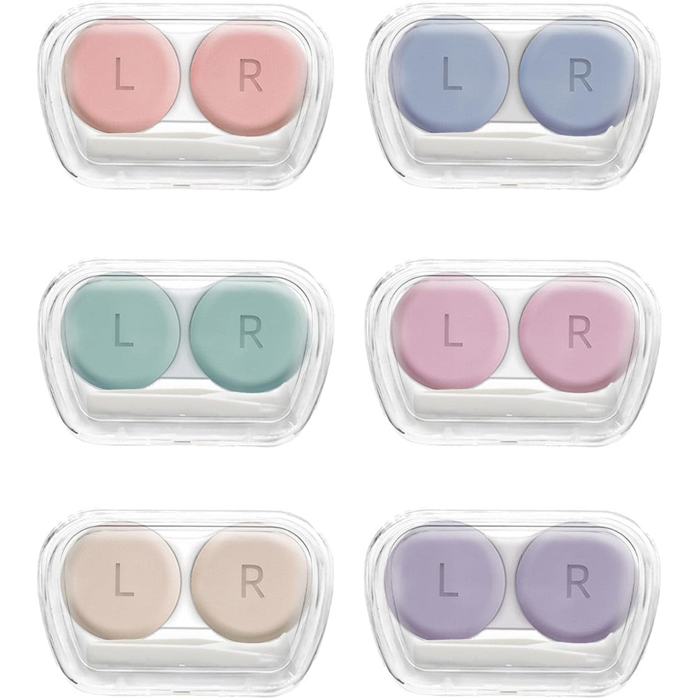 Vastsoon contact lens case kit with 6 portable containers