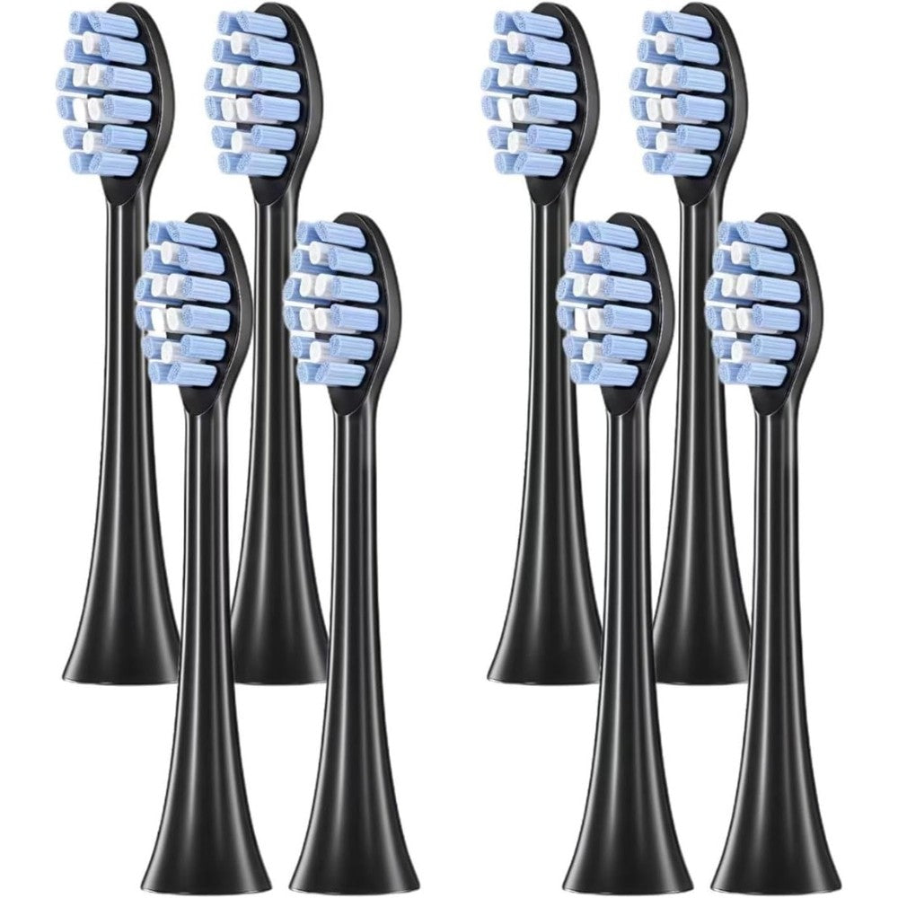 Nataliay electric toothbrush replacement heads front view for Flyco models