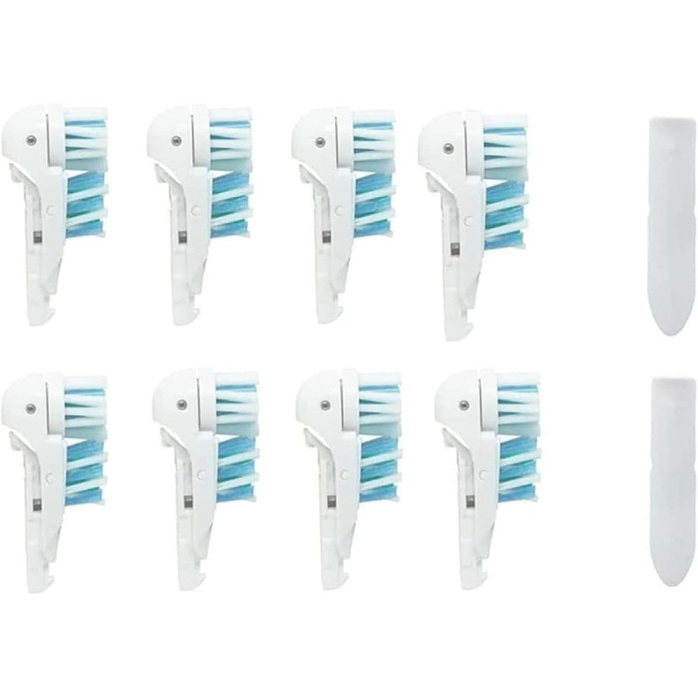 Nuhui dual-action electric toothbrush heads front view
