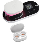 3N ReO2 Gen6 soft contact lens cleaner front view in white with digital display screen