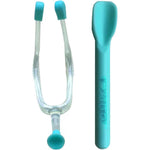 AITIME Soft Contact Lenses Remover and Insertion Tool front view of green case with silicone applicator set
