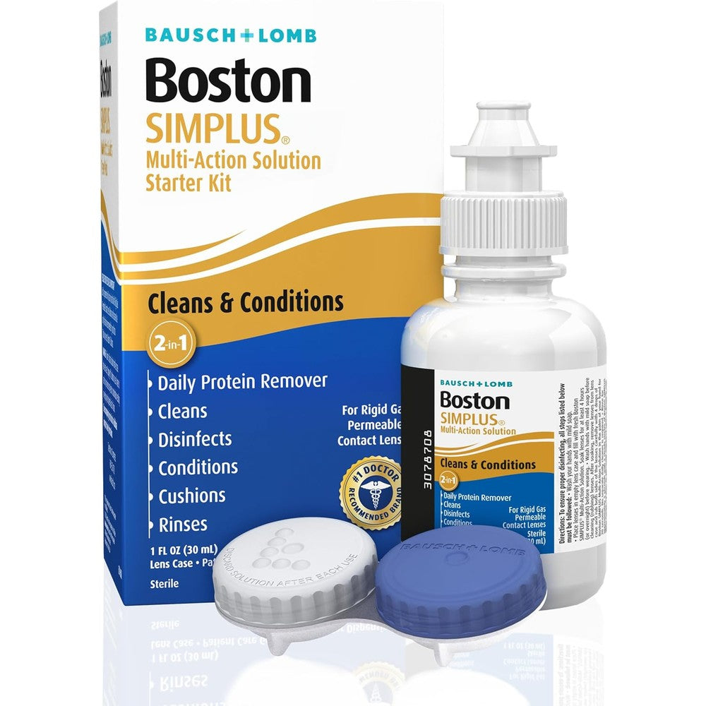 Boston SIMPLUS Multi Action Solution Travel Kit front view packaging