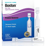 Boston One Step Liquid Enzymatic Cleaner box front view for rigid gas permeable lenses