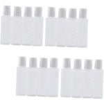 Supvox Baluue 20 Pieces Plastic Care Bottles Empty Containers For Lens Solution And Travel Storage, Clear And Squeezable, 5.5 x 1 x 1 Centimeters - Image 1