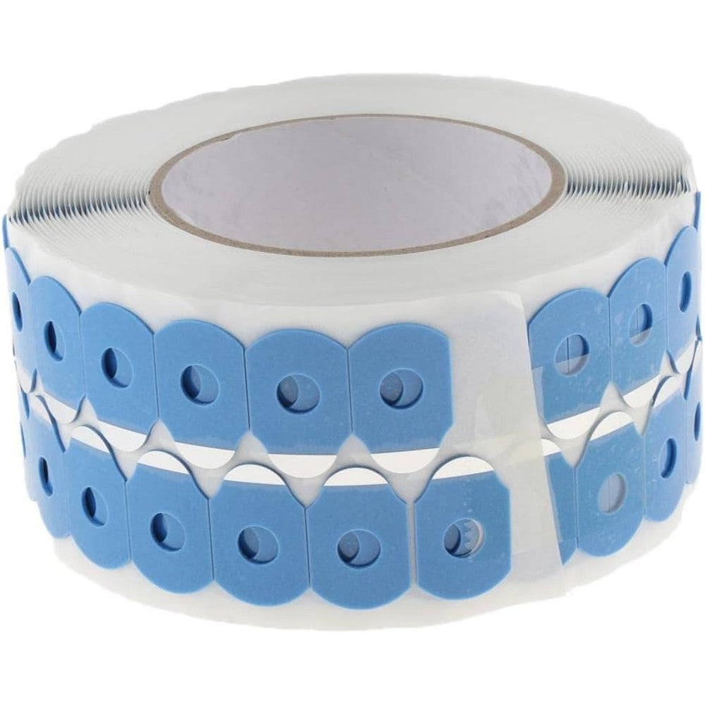 FANFAN blue optical lens edging blocking pads roll front view