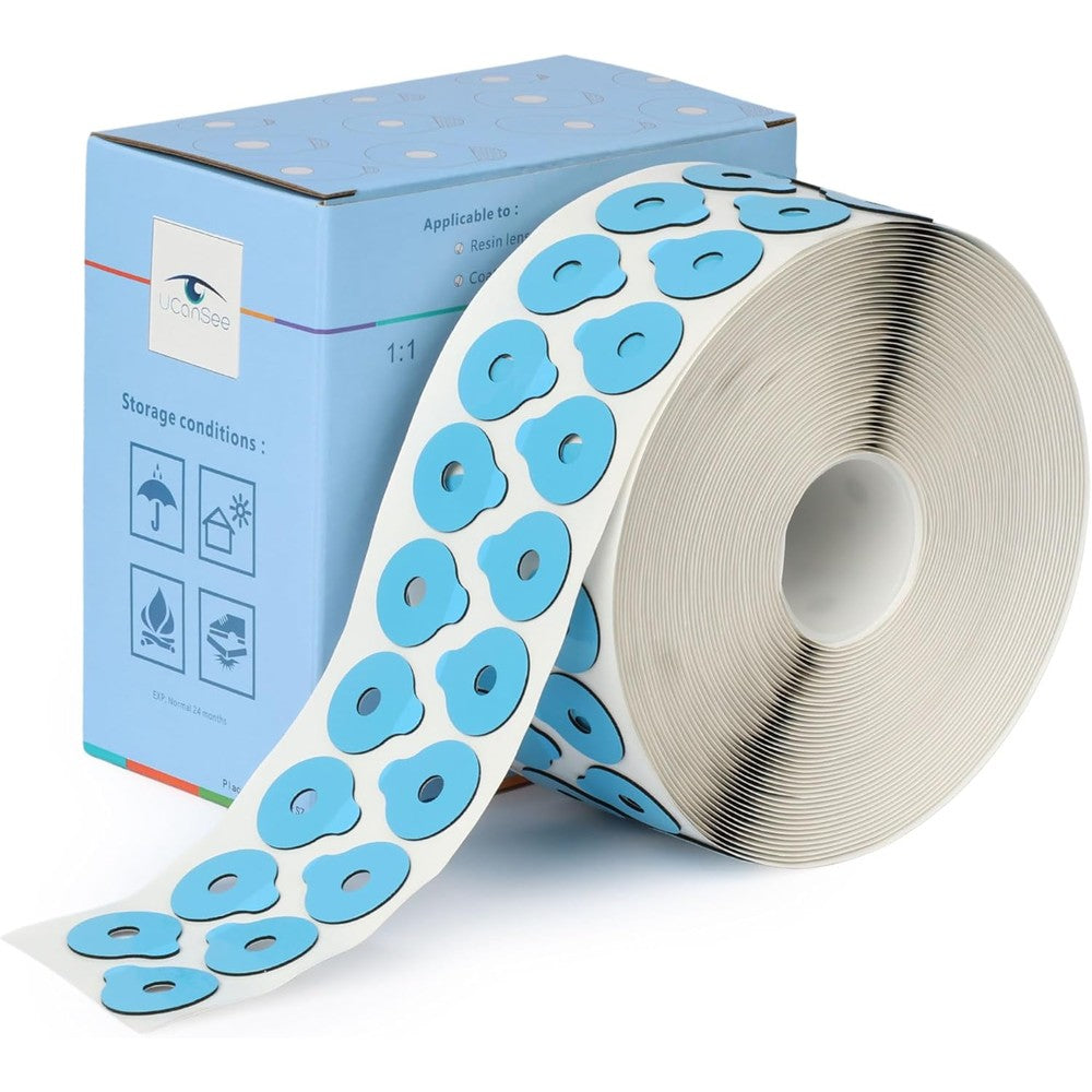 UCanSee Optical Lens Edging Anti-Slip Sticks front view showing 1000 piece roll