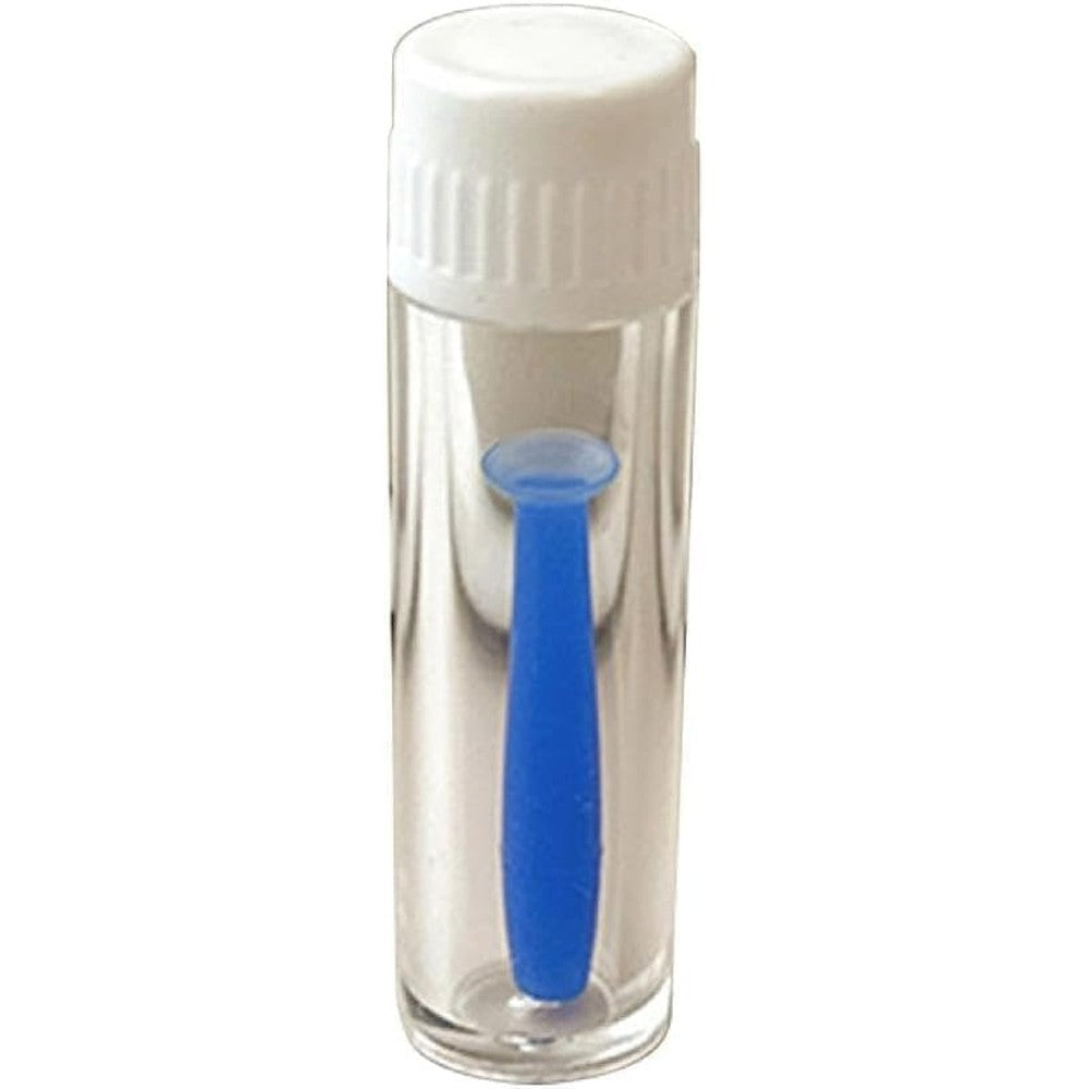 ZhangyiHot blue silicone contact lens insertion tool front view