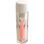 WsjiaboFux pink soft silicone contact lens insertion tool front view
