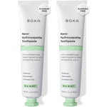 Boka Ela Mint Nano Hydroxyapatite Toothpaste two pack front view for enamel repair