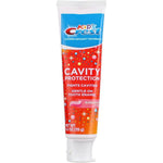 Crest Kid's Cavity Protection Toothpaste front view 6 pack for children's oral care.