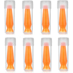 Dhsuuuup 8 pack scleral lens inserter tool orange front view