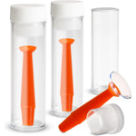 Sports World Vision 3 piece orange hard contact lens suction tool set