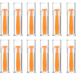 Dhsuuuup hard contact lens remover 12 pack orange