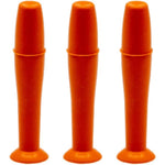 DMV Ultra Hard Contact Lens Remover orange tool front view
