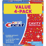 Crest Kids Cavity Protection Toothpaste Sparkle Fun 4 Pack front view
