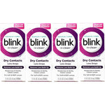 Bausch And Lomb Blink And Clean Lens Drops front packaging view for authentic contact lens care.