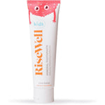 RiseWell Kids Mineral Toothpaste Cake Batter front view fluoride free dental care