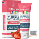 Wellnesse Kids Hydroxyapatite Toothpaste front view for enamel strengthening.