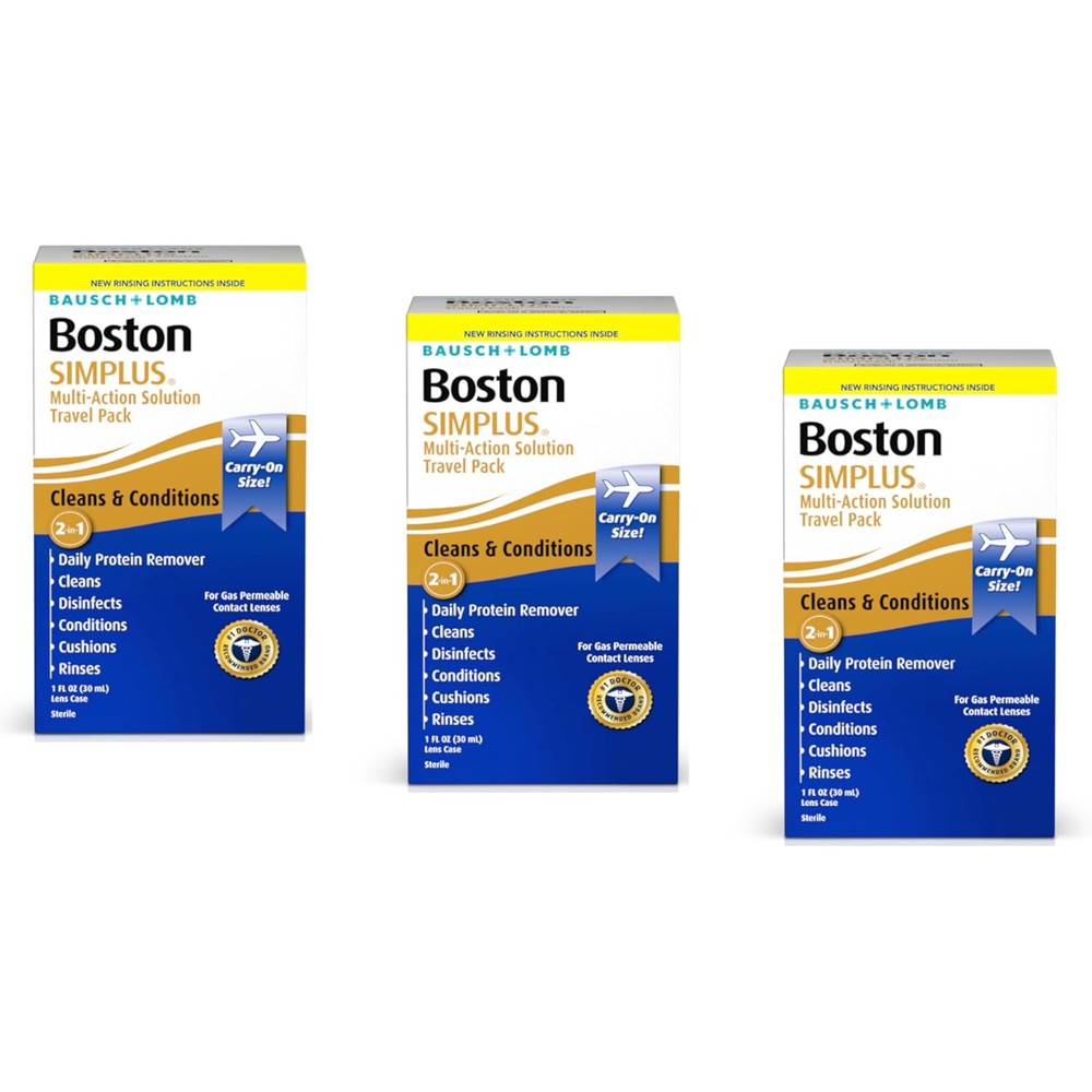 Boston Simplus multi-action solution travel kit front view