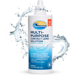Clear Conscience multi purpose contact lens solution 12 fluid ounces front view