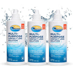 Clear Conscience cruelty free contact lens solution bottle front view
