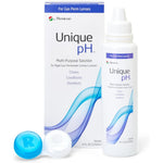Menicon Unique pH multi-purpose contact lens solution bottle front view
