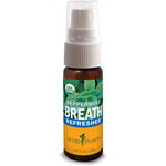 Herb Pharm Breath Refresher Peppermint Spray front view organic oral care