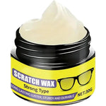 Generic eyeglass scratch remover paste front view for lens repair