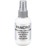 Pancro Professional Lens Cleaner four ounce spray bottle front view for camera maintenance.