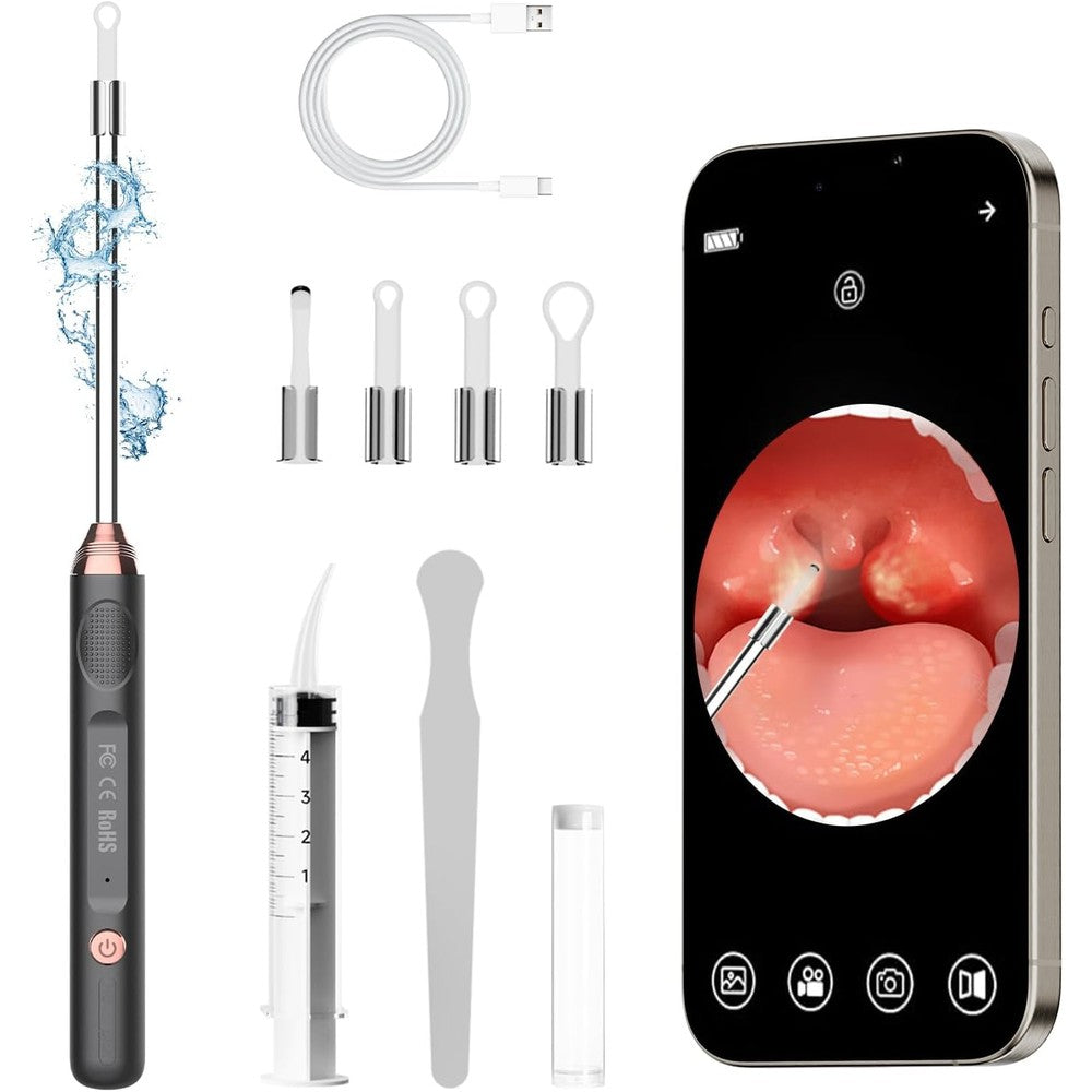 Sinkawa visual tonsil stone remover tool with camera front view