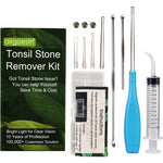 Airgoesin Upgraded Tonsil Stone Remover Tool blue kit front view
