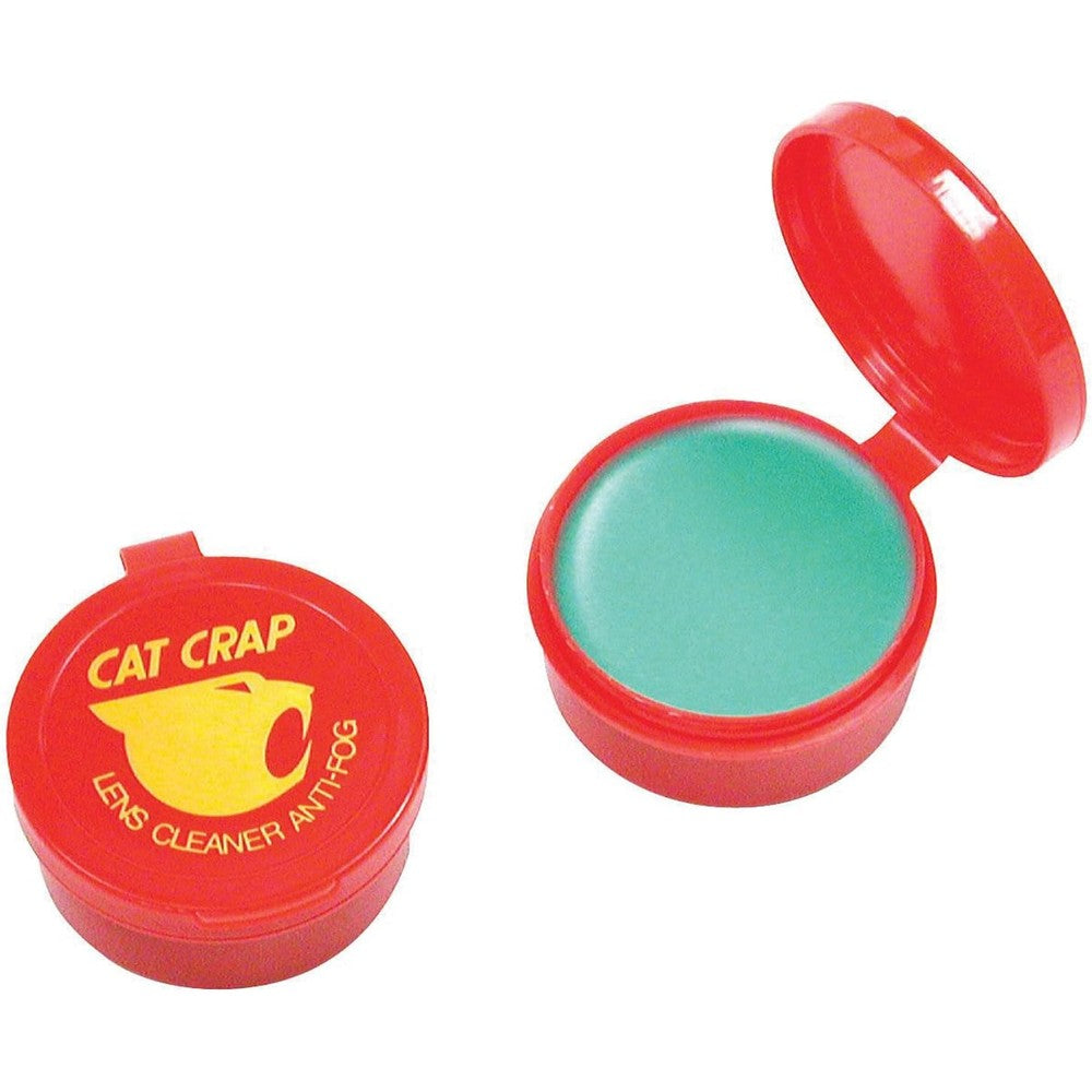EK Tools Cat Crap Anti Fog Lens Cleaner Balm front view container