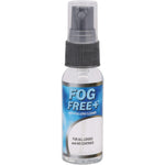 OptiSource International Fog Free Plus Anti Fog Spray front view on glasses