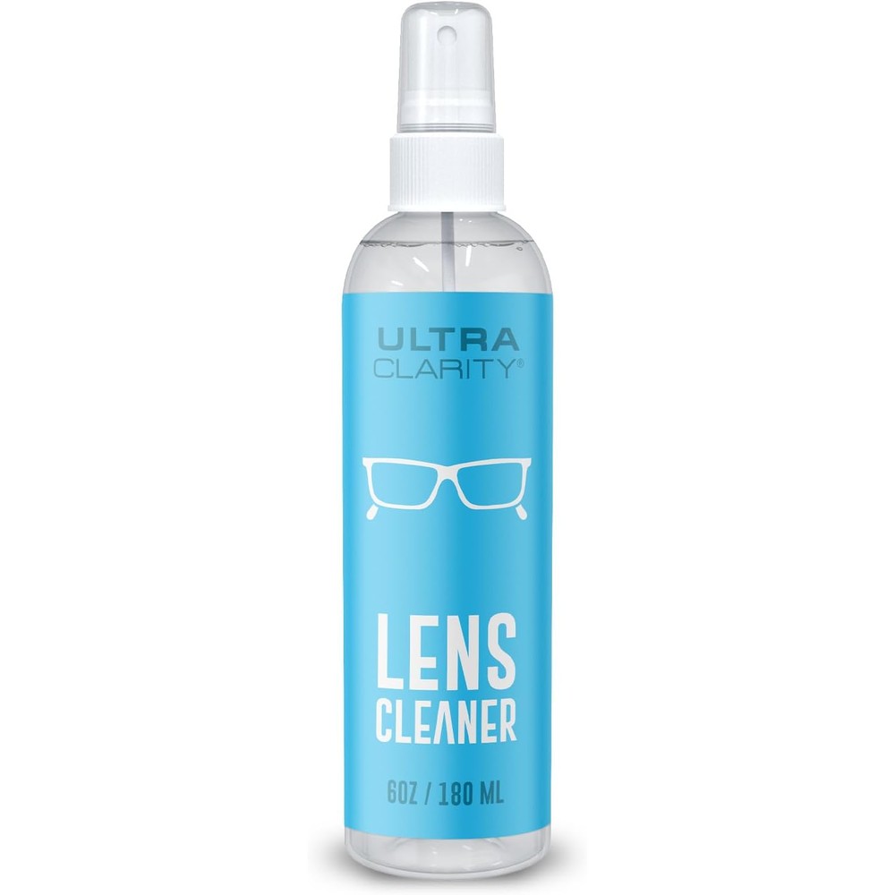 Ultra Clarity Nano Magic eyeglass lens cleaning spray six ounce front view for crystal clear glasses