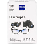 ZEISS pre moistened lens cleaning wipes 120 count box front view