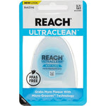 Reach Ultraclean Dental Floss Mint 30 Yards Pack of 3 front view showing packaging.