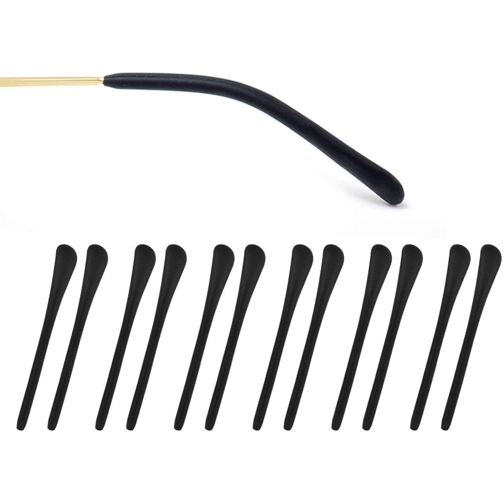 DS. DISTINCTIVE STYLE eyeglass temple tips 6 pairs pack front view