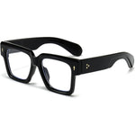 Eylrim square frame blue light glasses front view