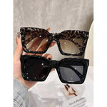 Chic Retro Square Eyeglasses Frames front view for daily fashion