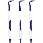Generic Gingival Stimulator 3 Pack with travel pouch front view