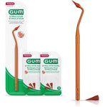 GUM Stimulator permanent handle and rubber tip kit front view