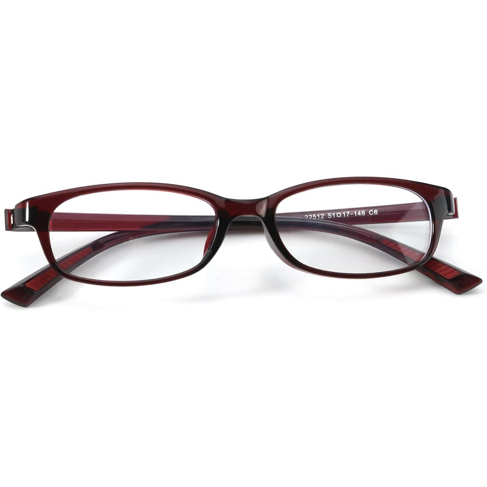 TJUTR Office Siren Bayonetta blue light glasses front view
