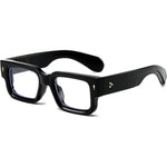 Eylrim square thick frame glasses front view