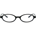 Breaksun retro small oval glasses front view fashion eyewear