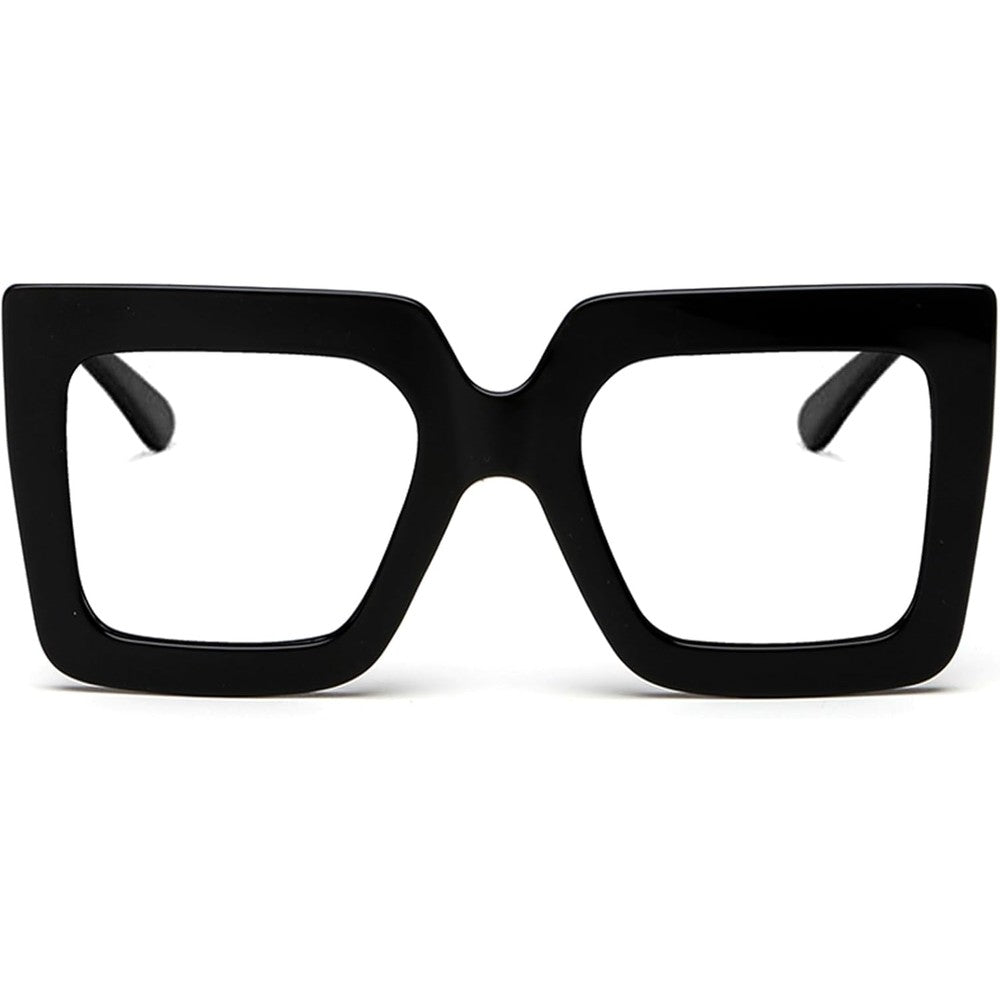 Breaksun oversized blue light glasses front view