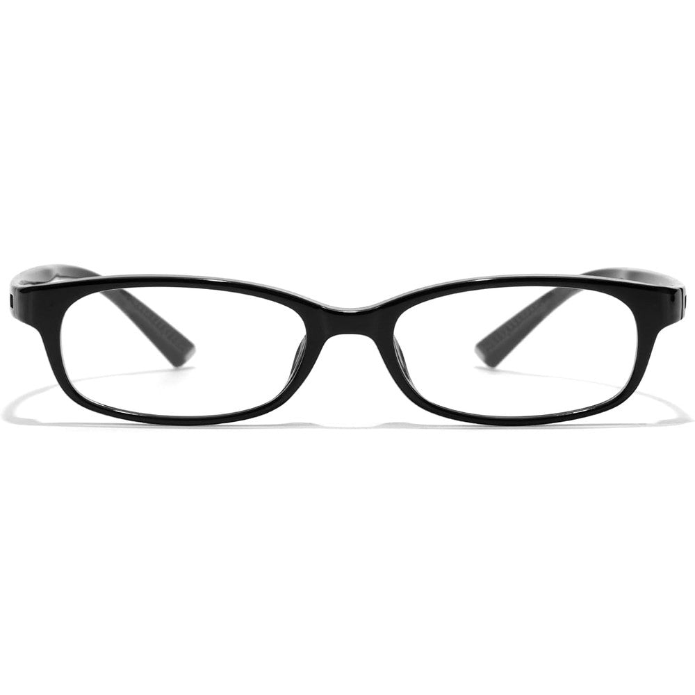 Sodqw office siren blue light glasses front view stylish rectangle frame